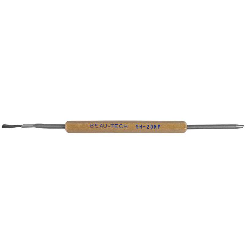 Stainless Steel Solder Aid, Brush and Fork, 8"